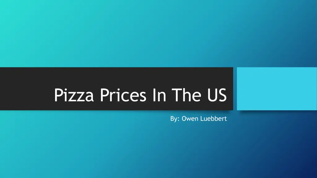 pizza prices in the us