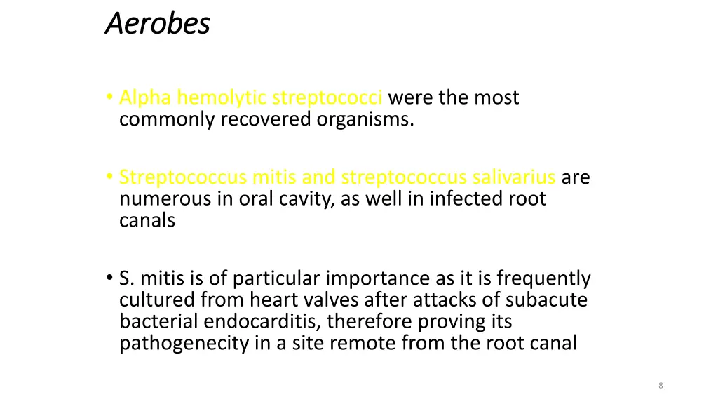 aerobes aerobes