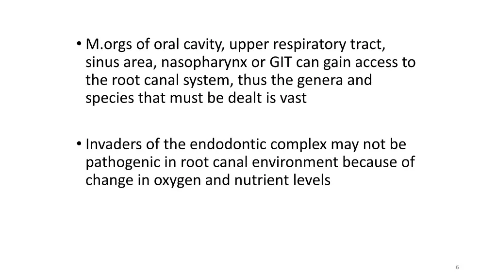 m orgs of oral cavity upper respiratory tract