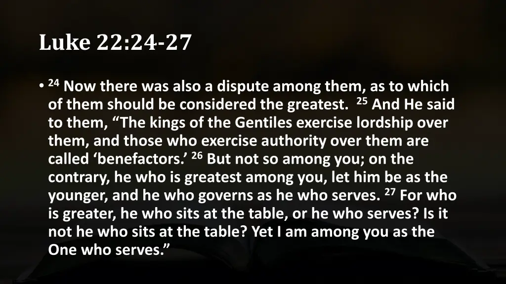 luke 22 24 27