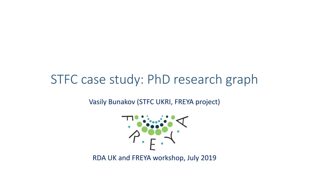 stfc case study phd research graph