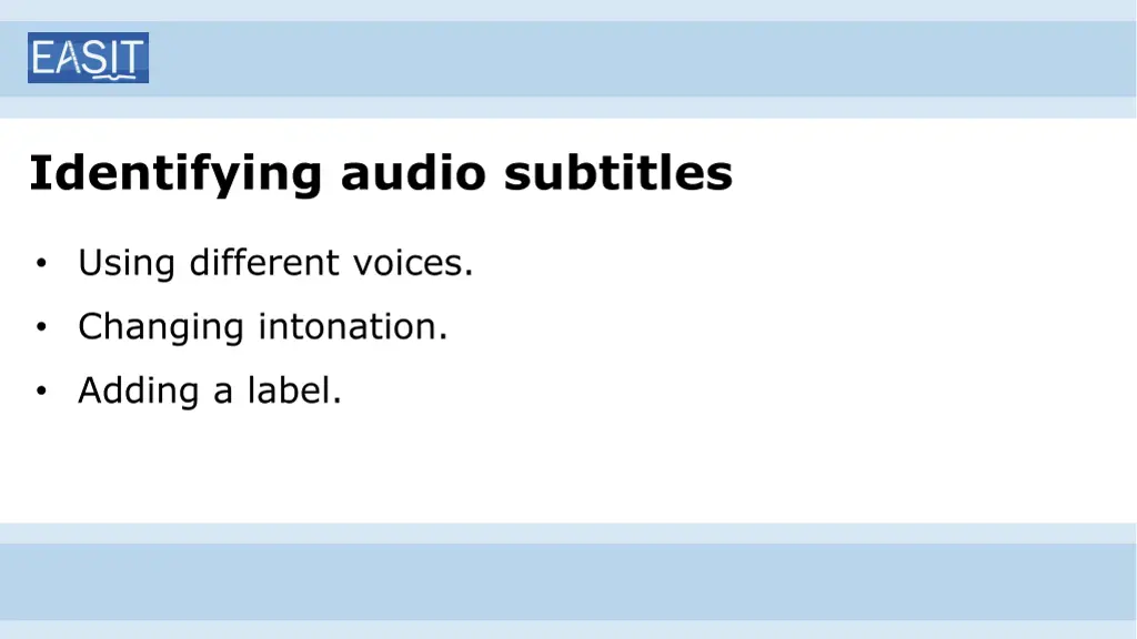 identifying audio subtitles