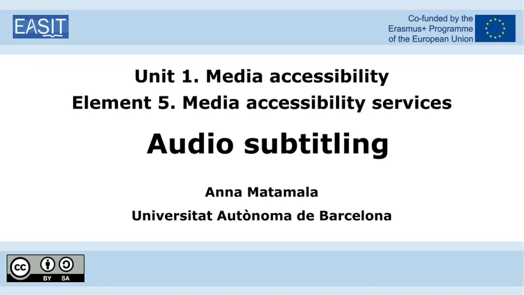 unit 1 media accessibility