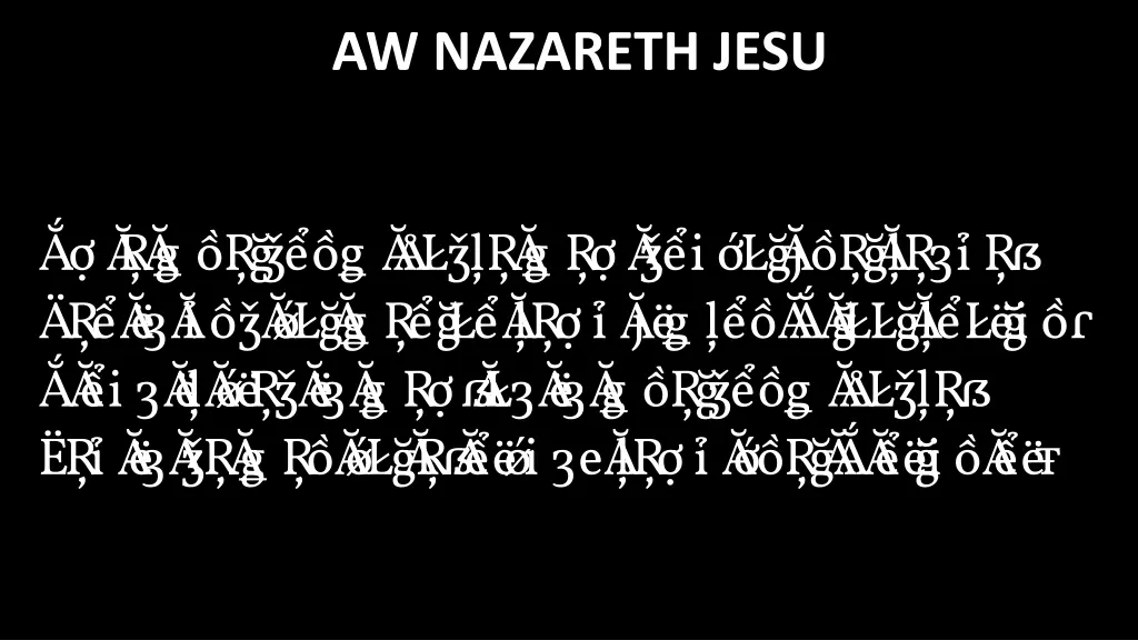 aw nazareth jesu 3