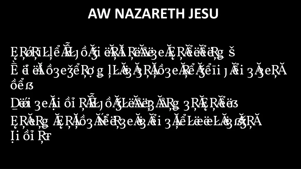 aw nazareth jesu 5