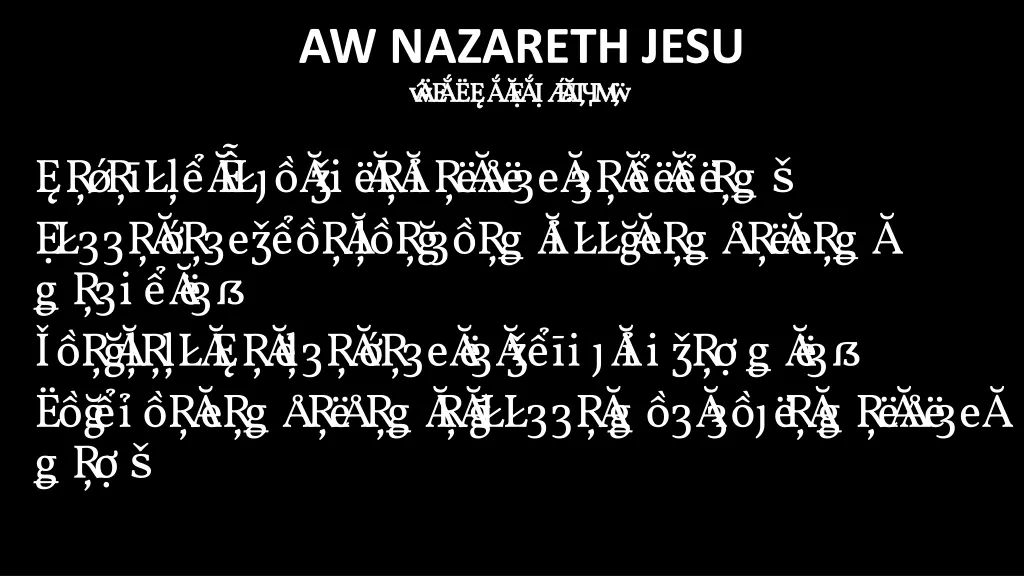 aw nazareth jesu bi akna late 4 78 bi akna late