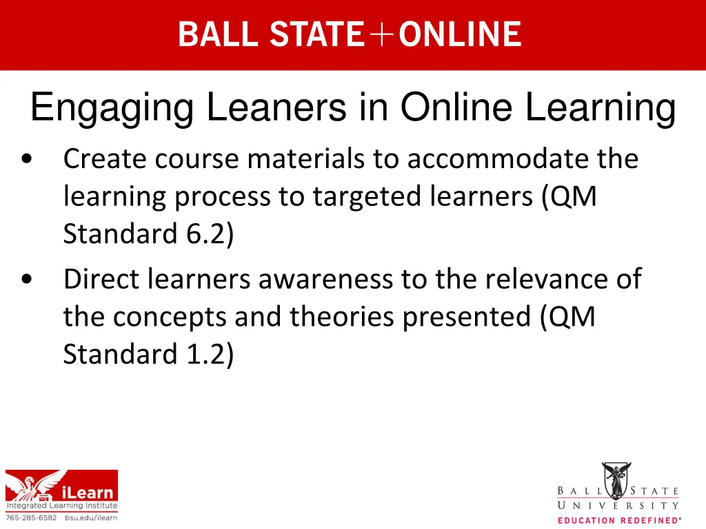 engaging leaners in online learning create course