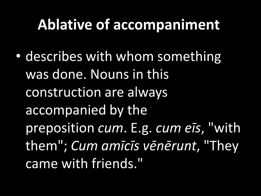 ablative of accompaniment