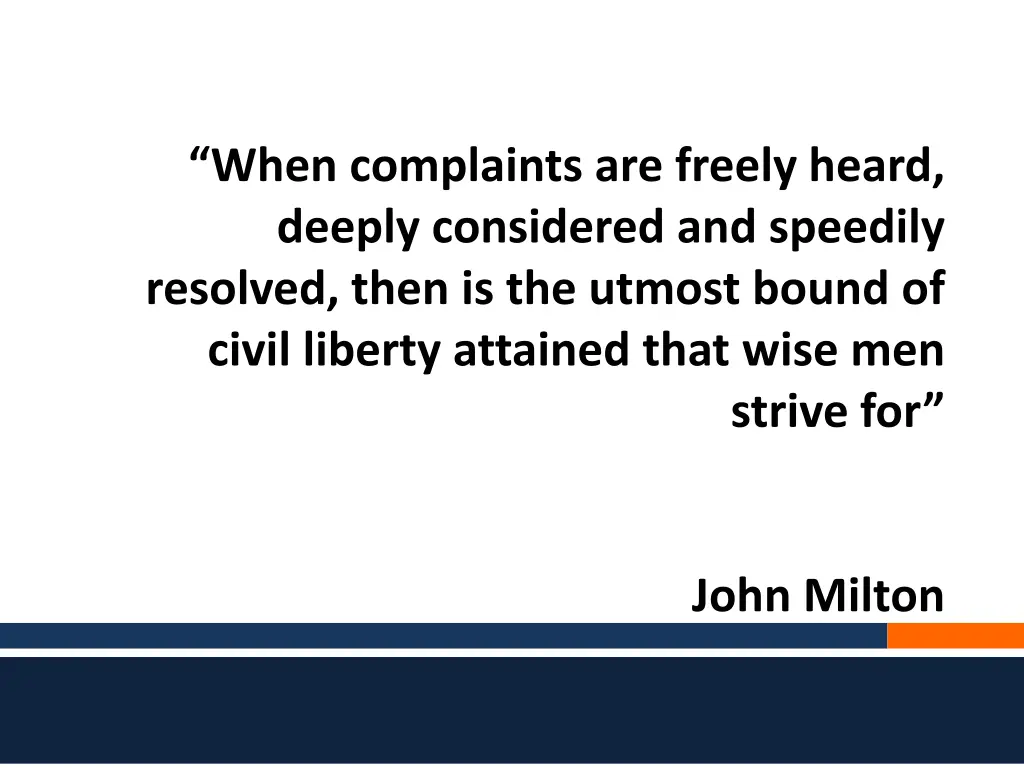 when complaints are freely heard deeply