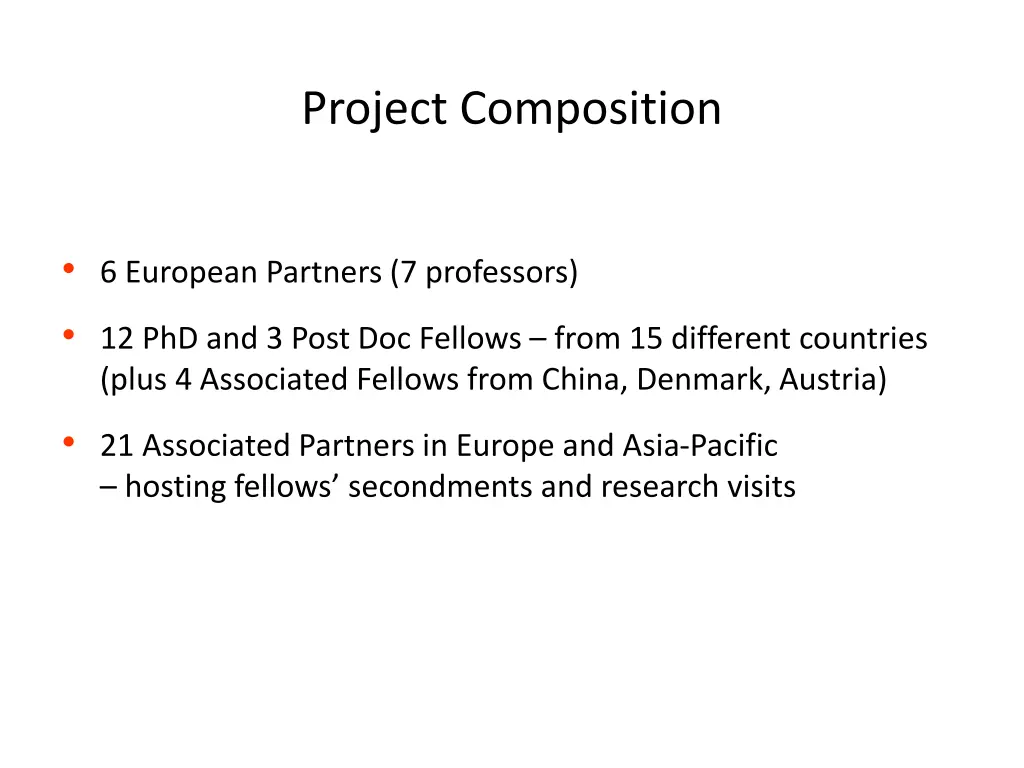 project composition