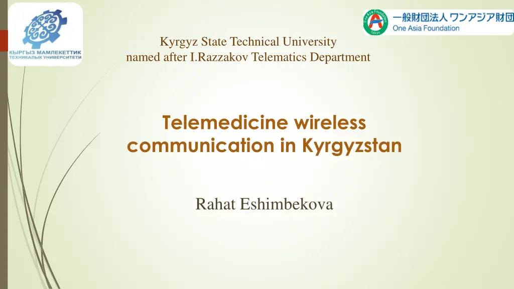 kyrgyz state technical university named after