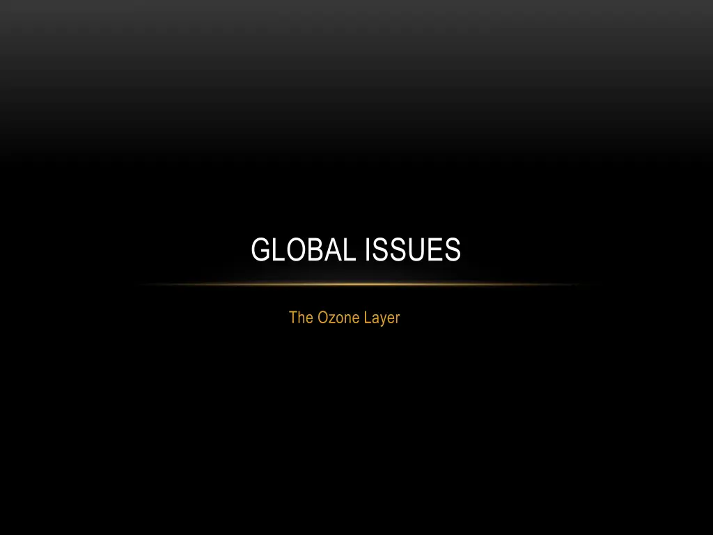 global issues
