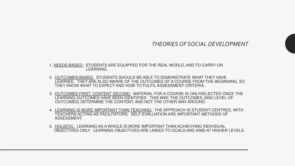 theories of social development 6