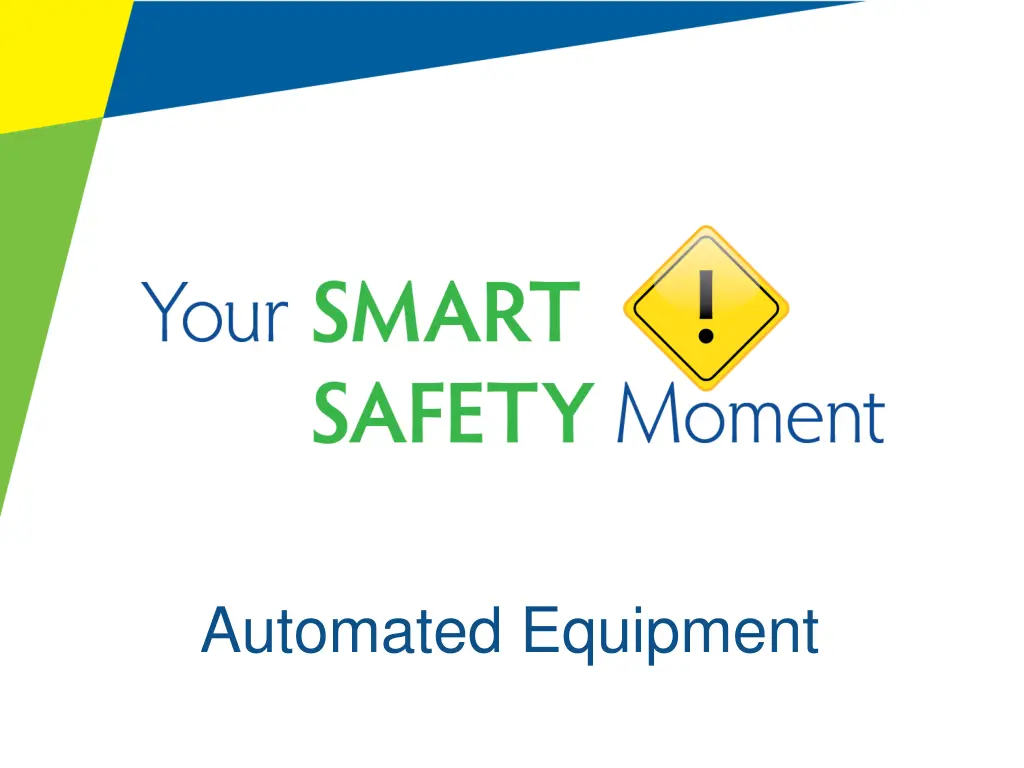 automated equipment
