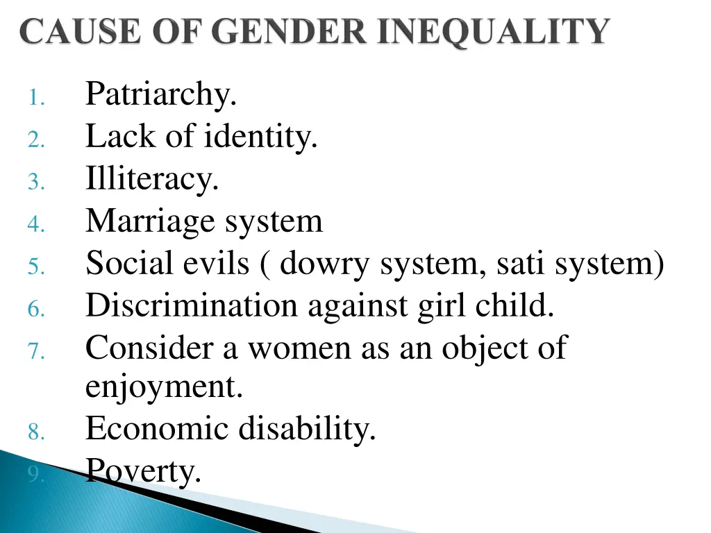 patriarchy lack of identity illiteracy marriage