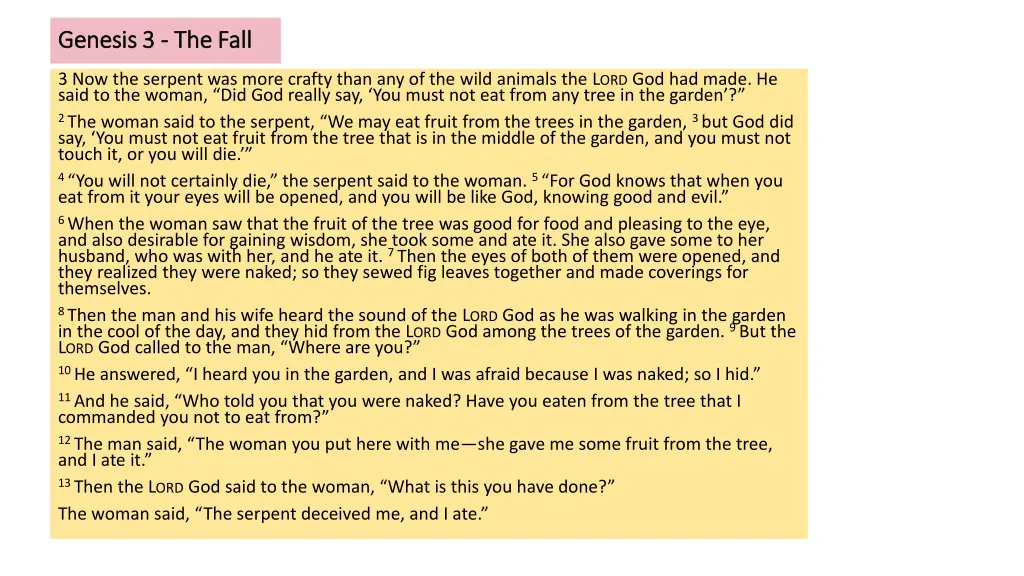 genesis 3 genesis 3 the fall