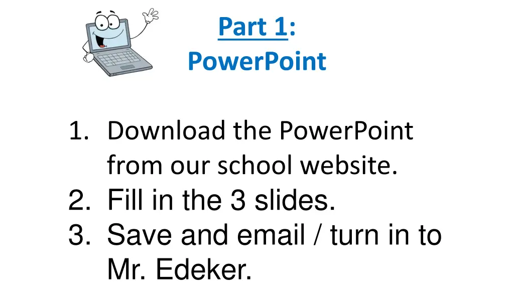 part 1 powerpoint
