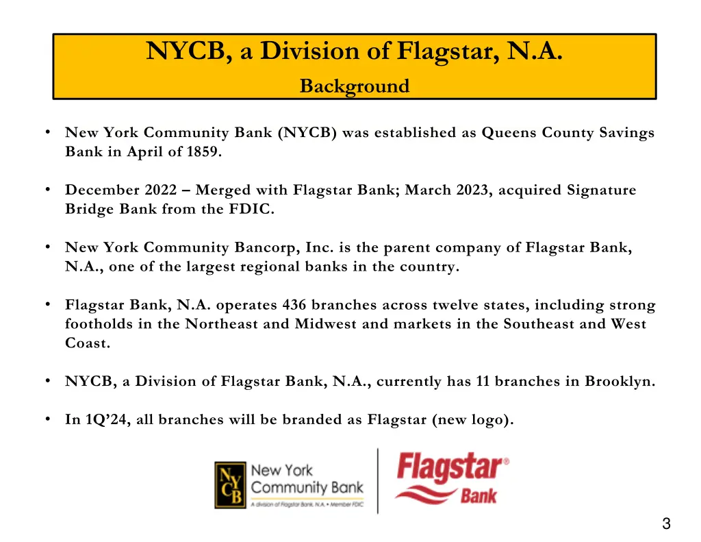 nycb a division of flagstar n a background