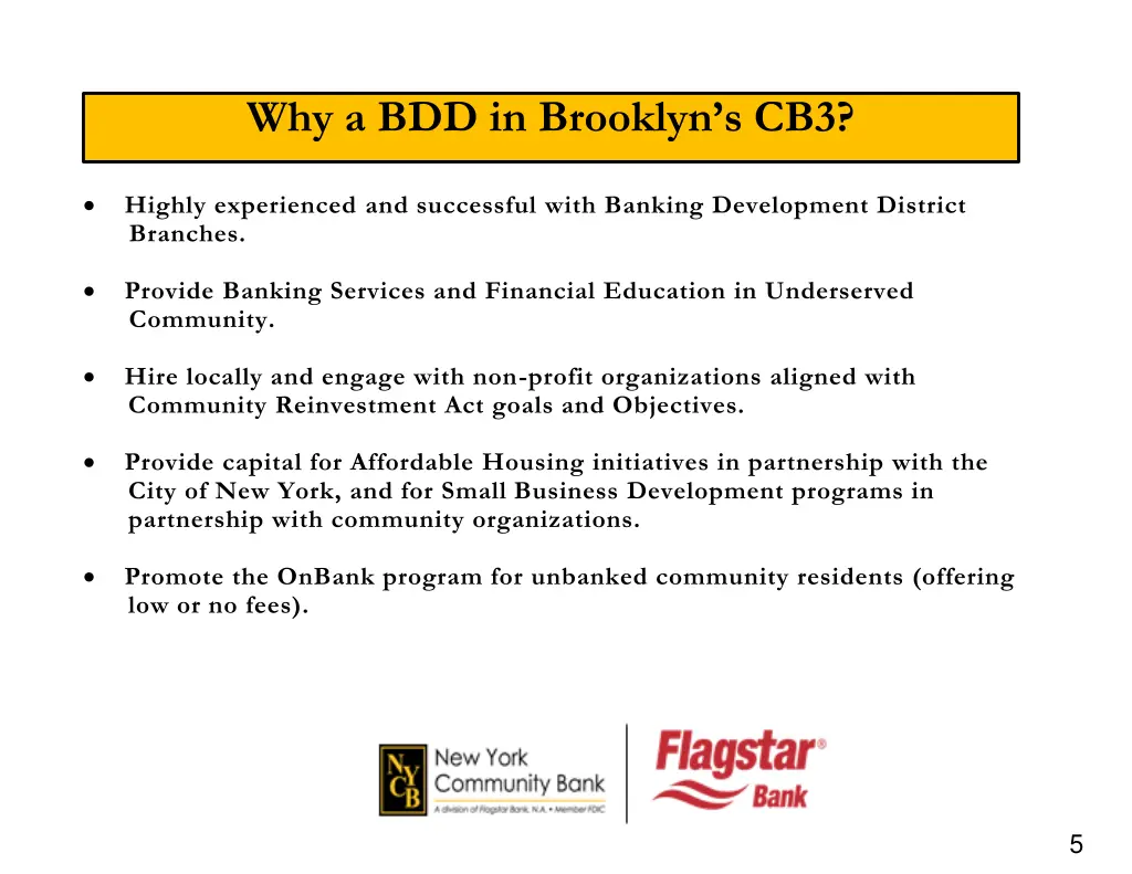 why a bdd in brooklyn s cb3