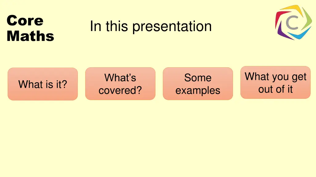 core maths 1