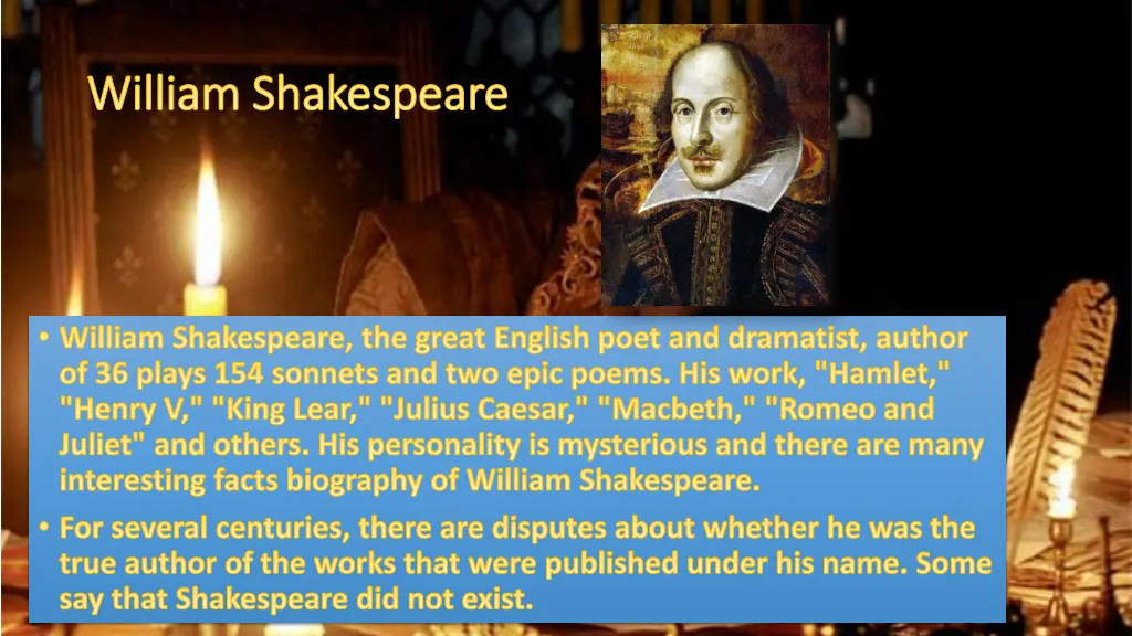 william shakespeare william shakespeare 1