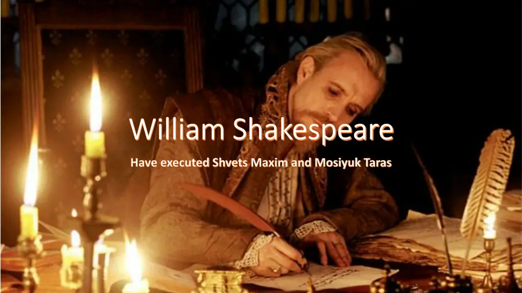 william shakespeare william shakespeare
