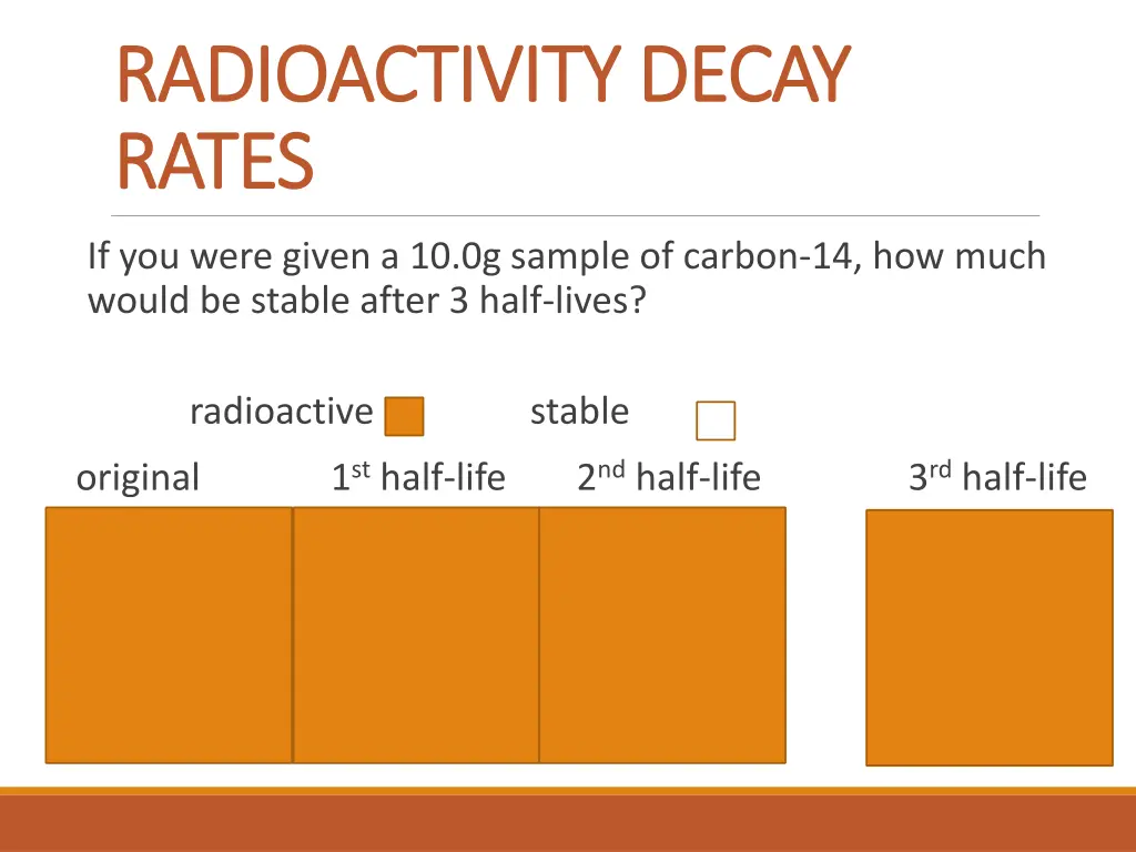 radioactivity decay radioactivity decay rates 1