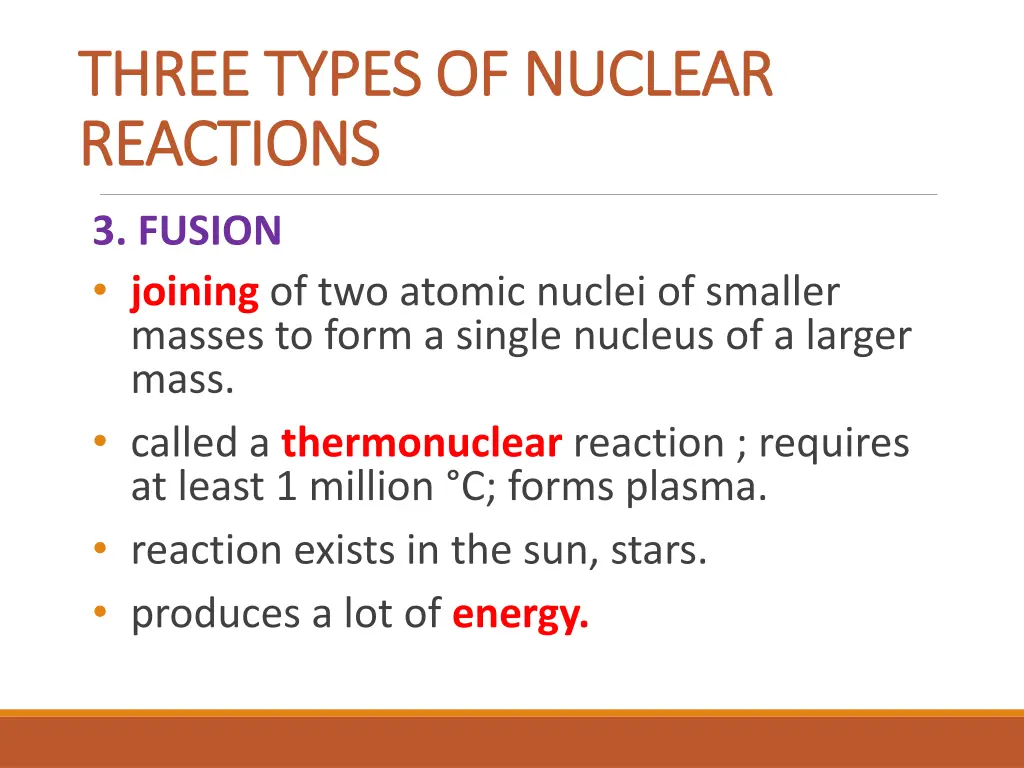 three types of nuclear three types of nuclear 3