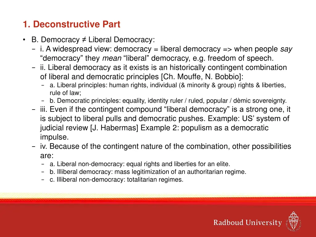 1 deconstructive part 1