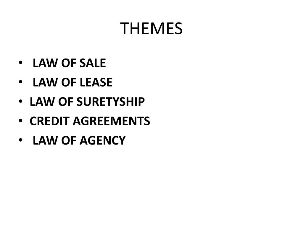 themes