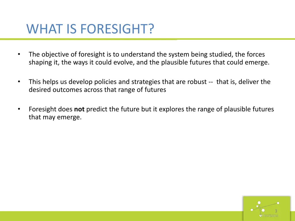 what is foresight