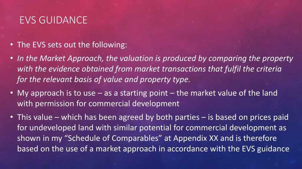 evs guidance