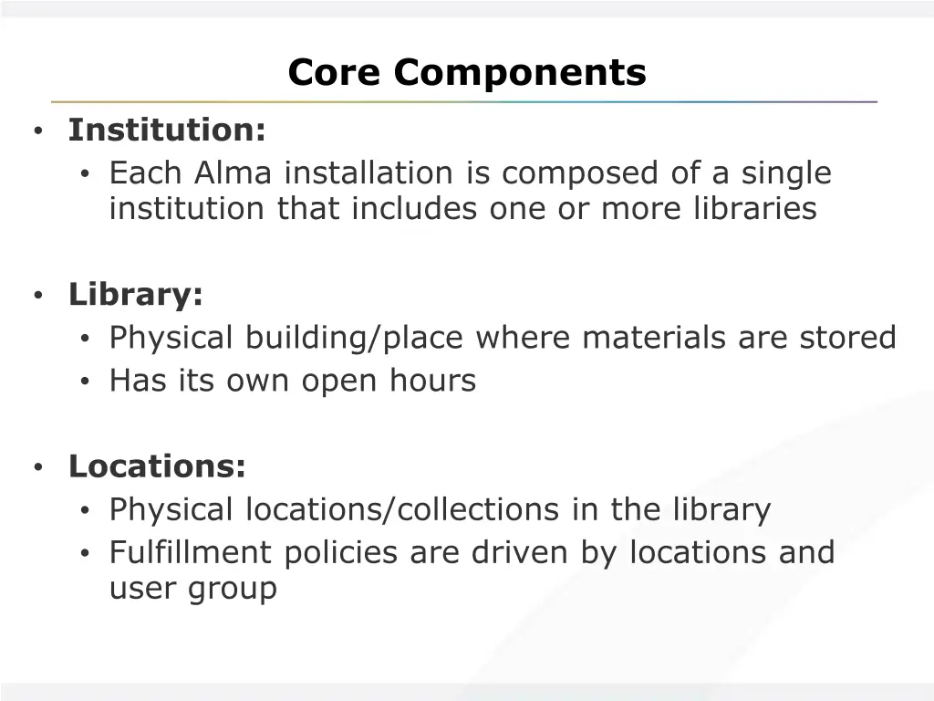 core components