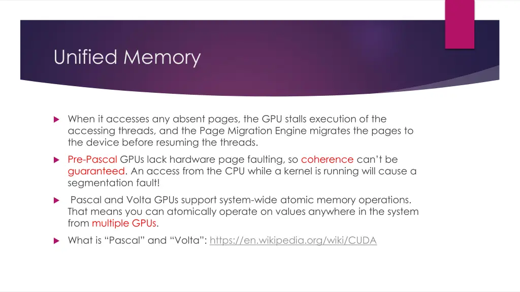 unified memory 4