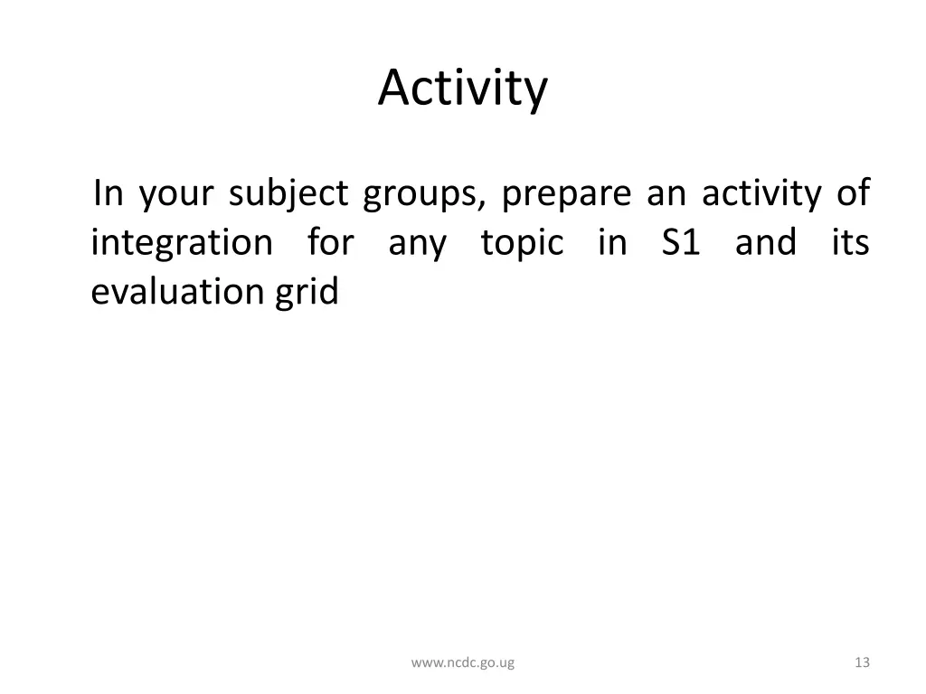 activity