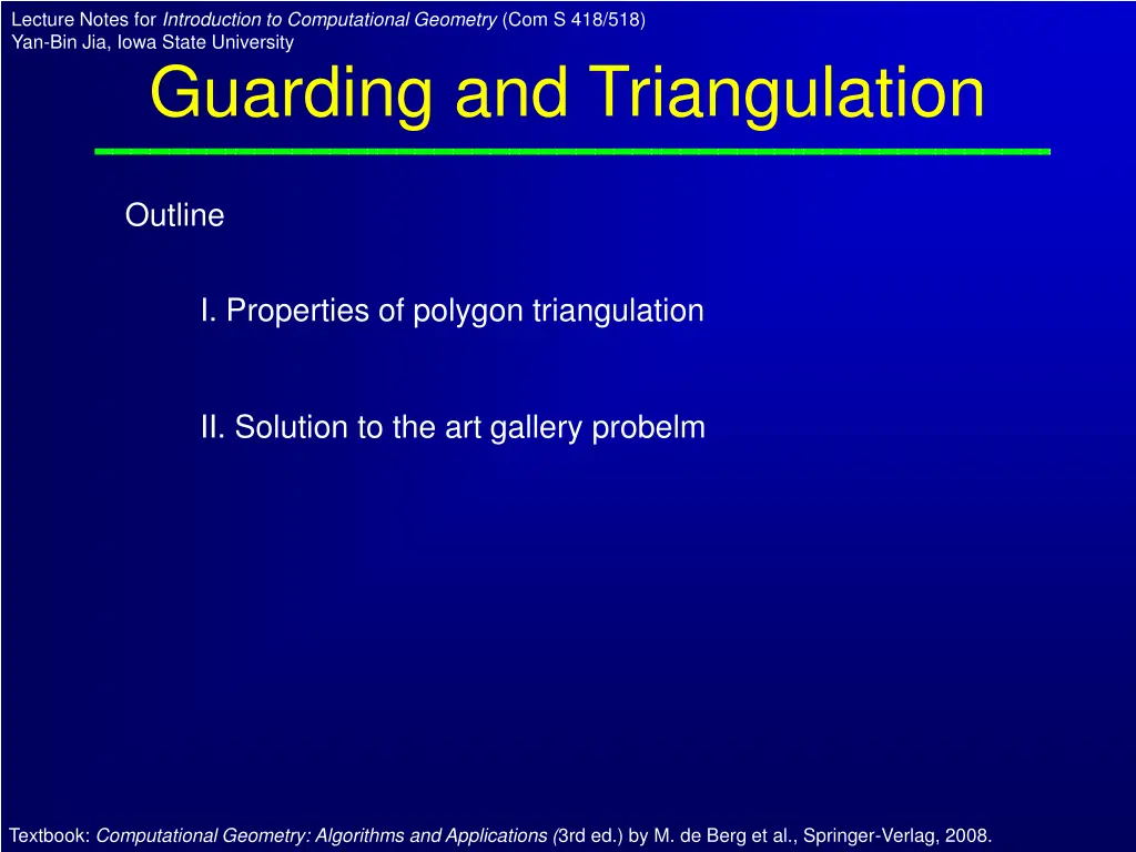 lecture notes for introduction to computational