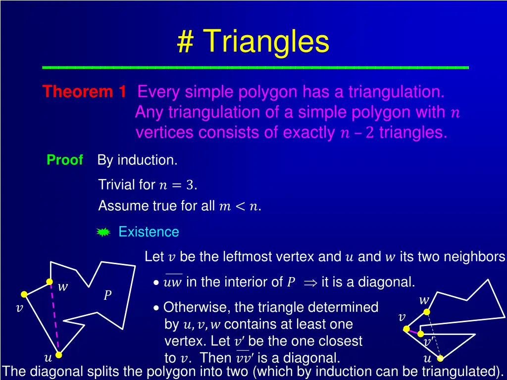triangles