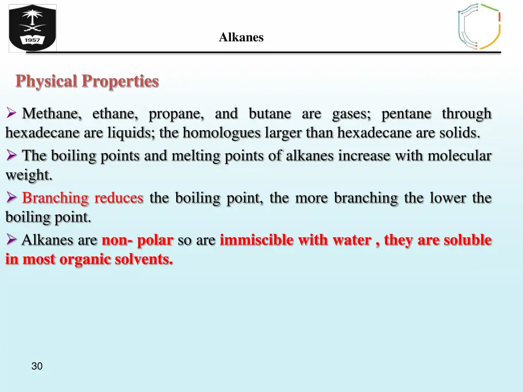 alkanes 28
