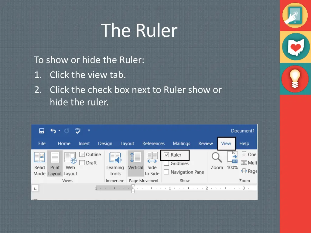 the ruler 1