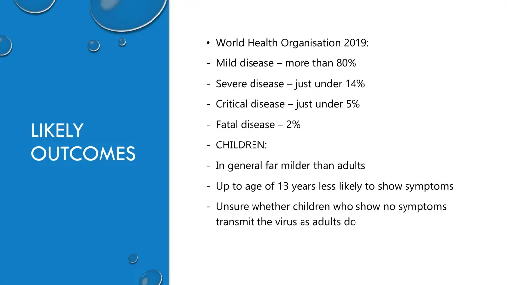 world health organisation 2019