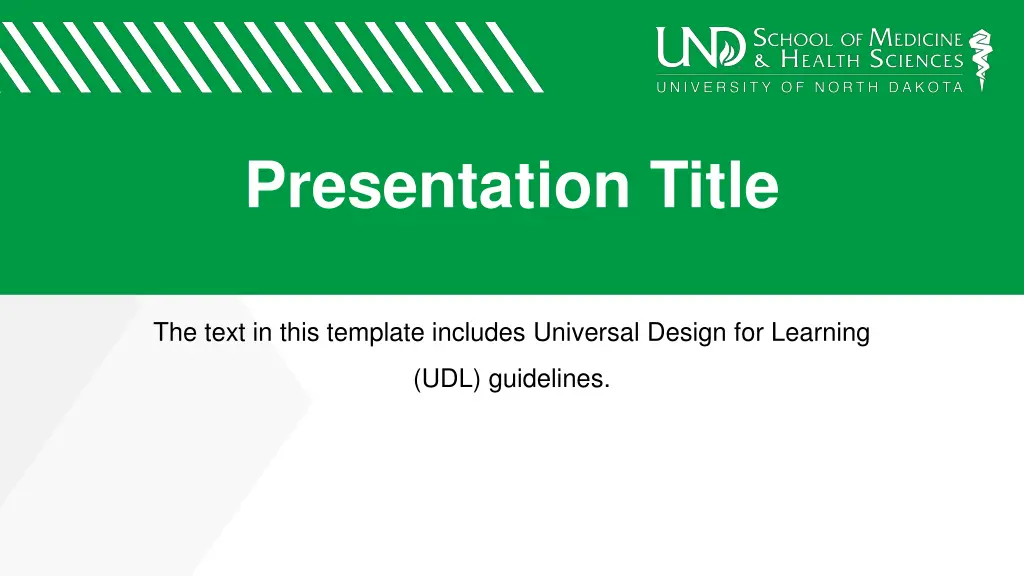 presentation title