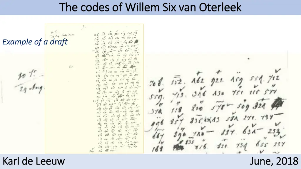 the codes of willem six van oterleek the codes 1