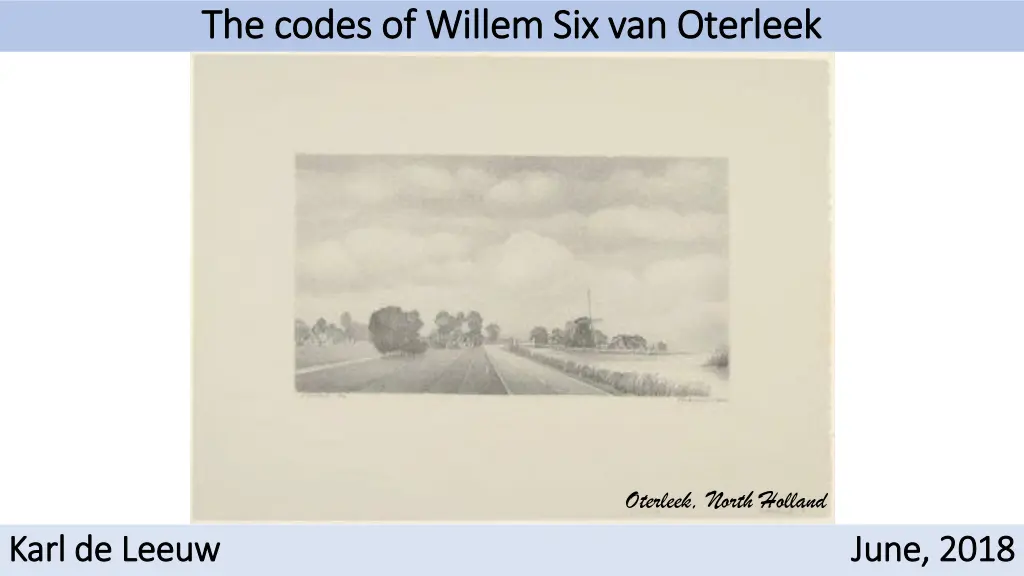 the codes of willem six van oterleek the codes 8