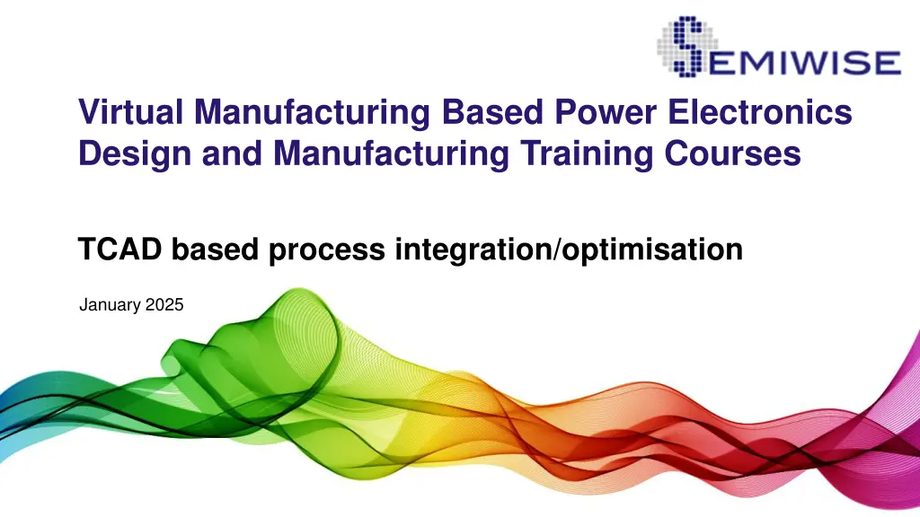 virtual manufacturing based power electronics