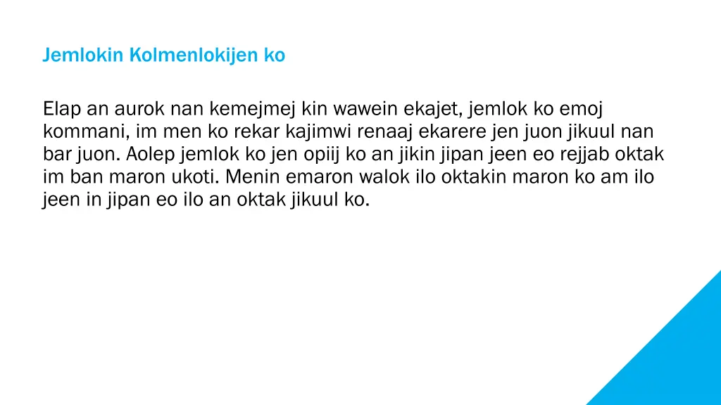 jemlokin kolmenlokijen ko