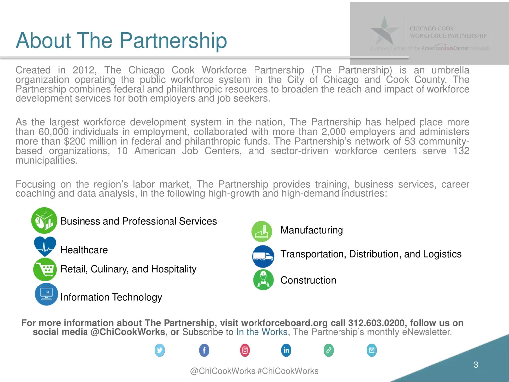 about the partnership
