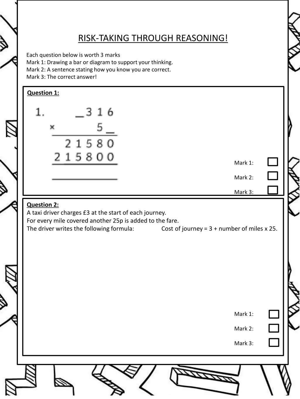 risk taking through reasoning 4