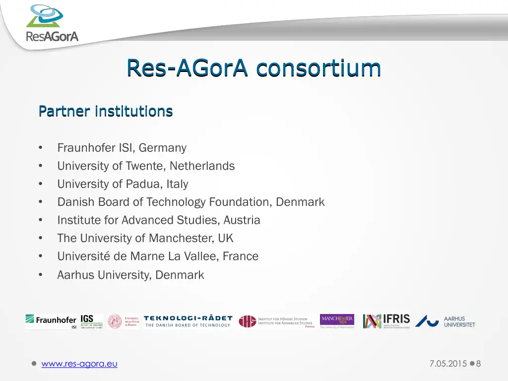 res agora consortium
