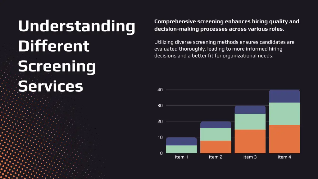 understanding different screening services