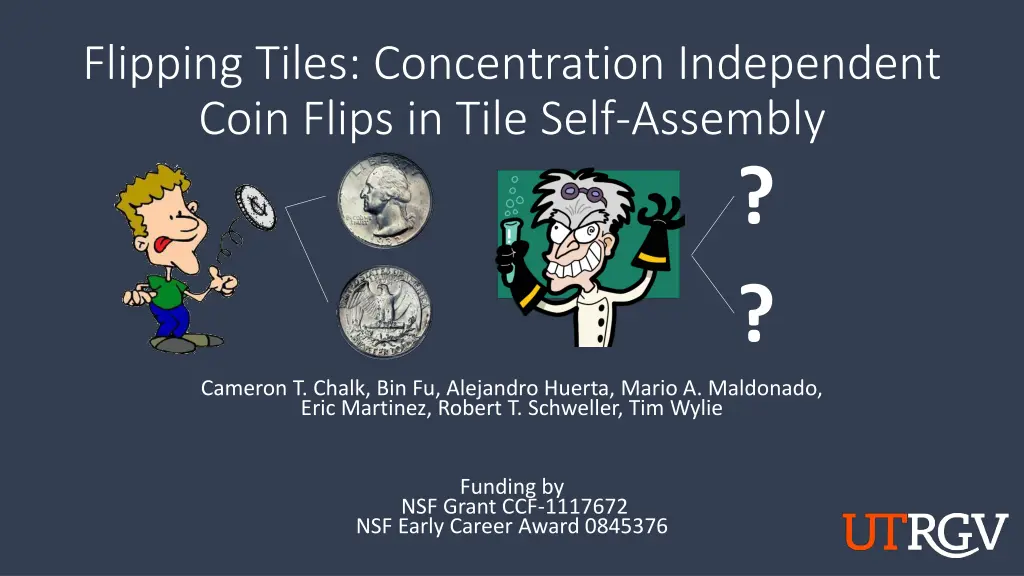 flipping tiles concentration independent coin